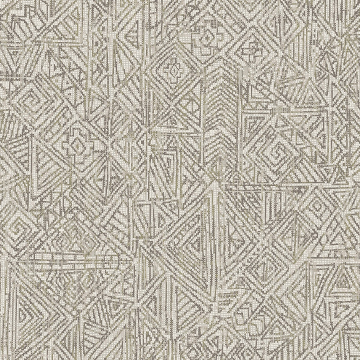 Imagem 0 de Papel de parede étnico com formas