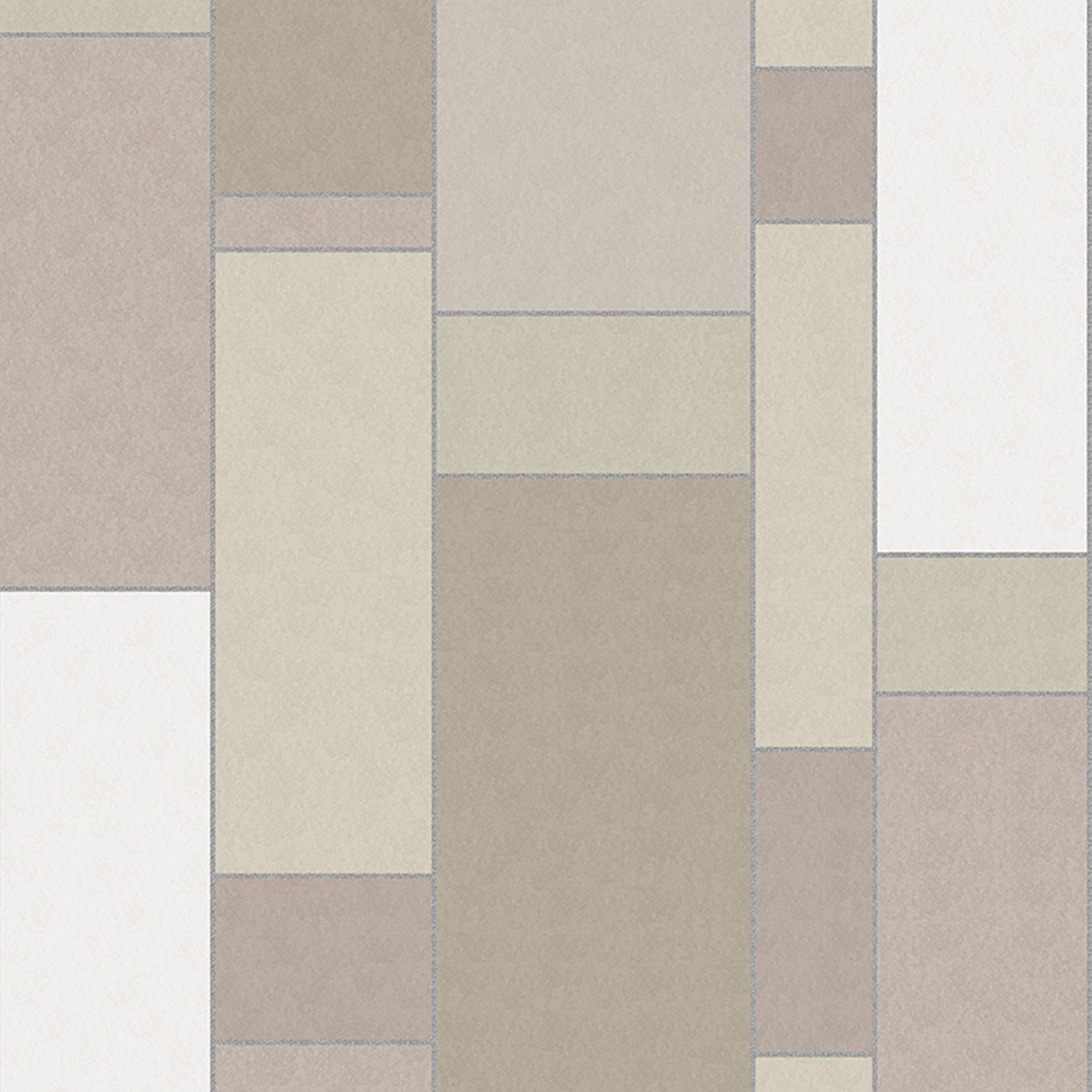 Papel de parede geométrico aos quadrados Latão-1