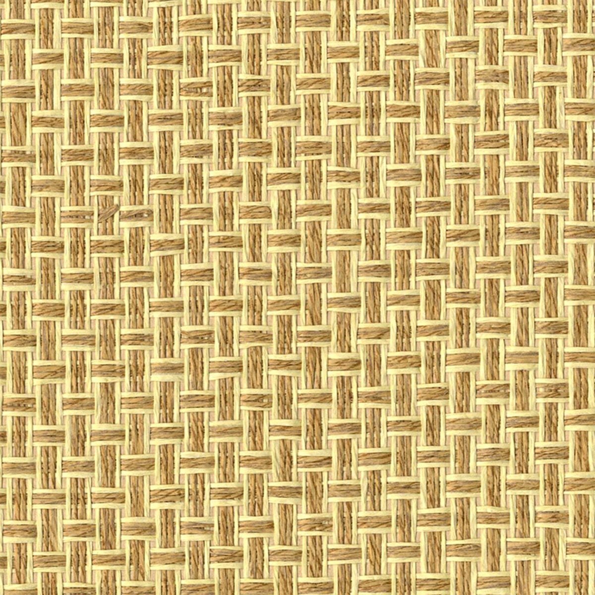Papel Pintado Geométrico Entrelaçado Ráfia Bege-1