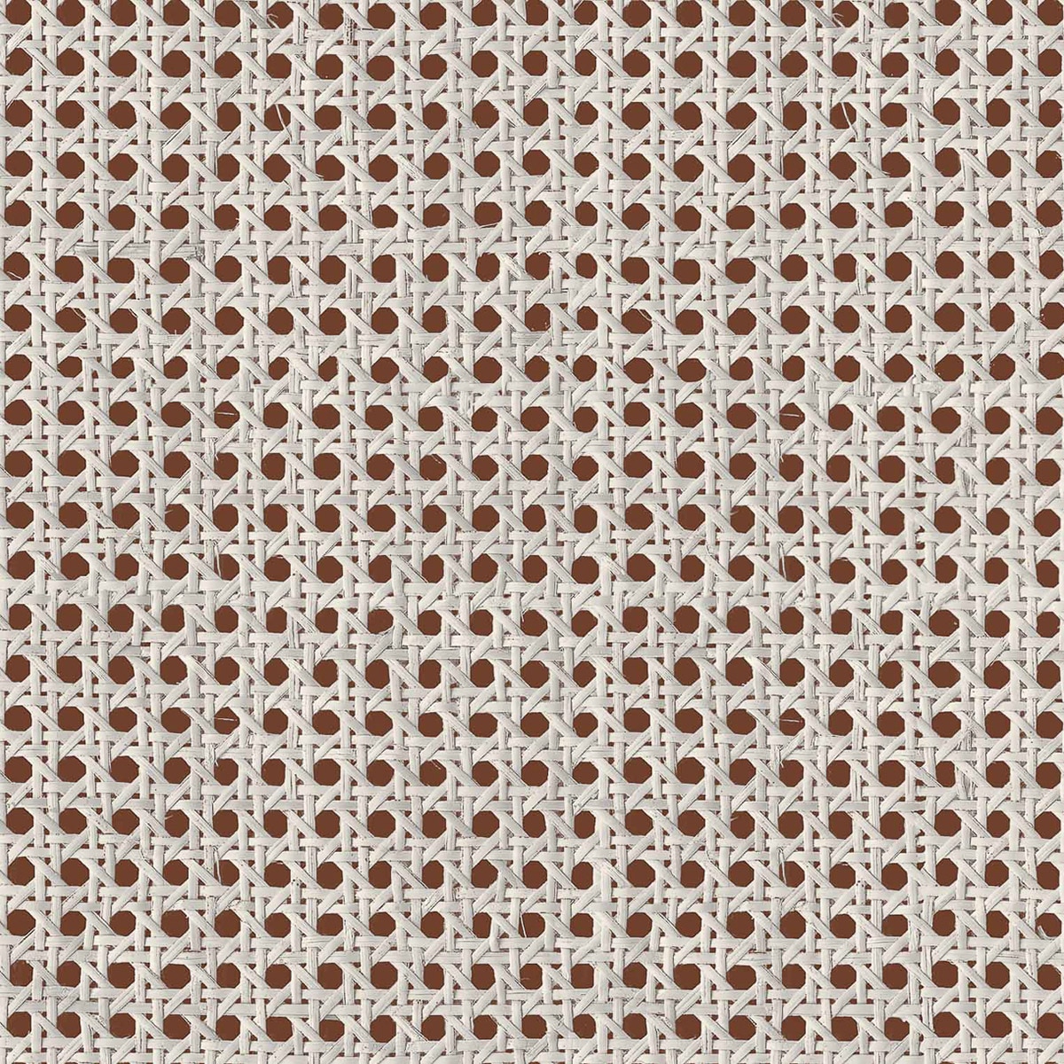 Imagen 1 de Papel pintado Rejilla Raffias+ Coordonné - Marrón 0,5 x 10 m Marrón