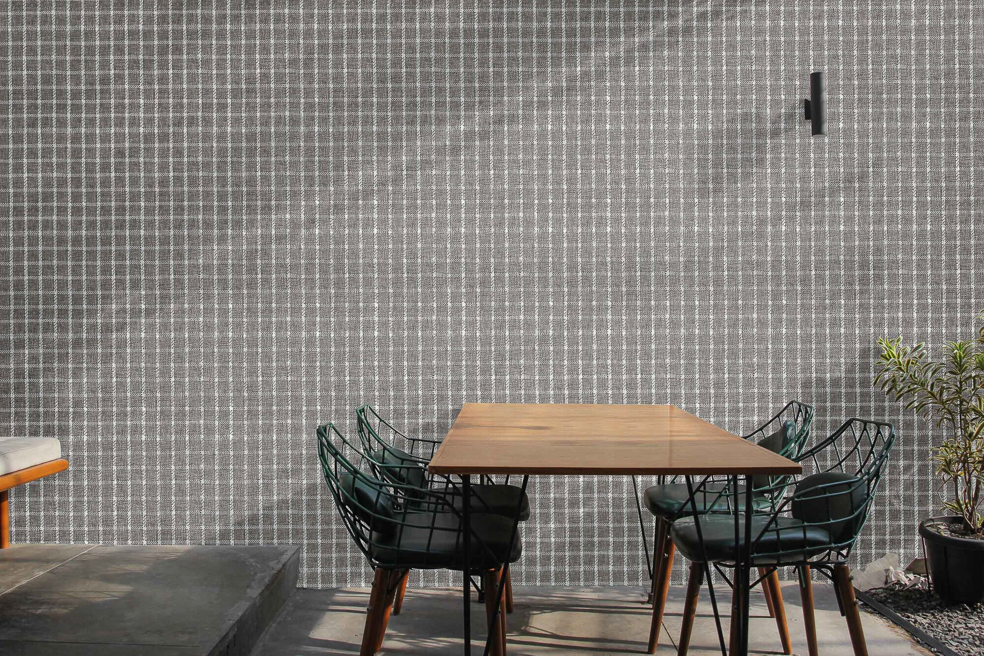 Papel pintado Cuadros Raffias+ Coordonné - Lila 0,5 x 10 m Lila-2