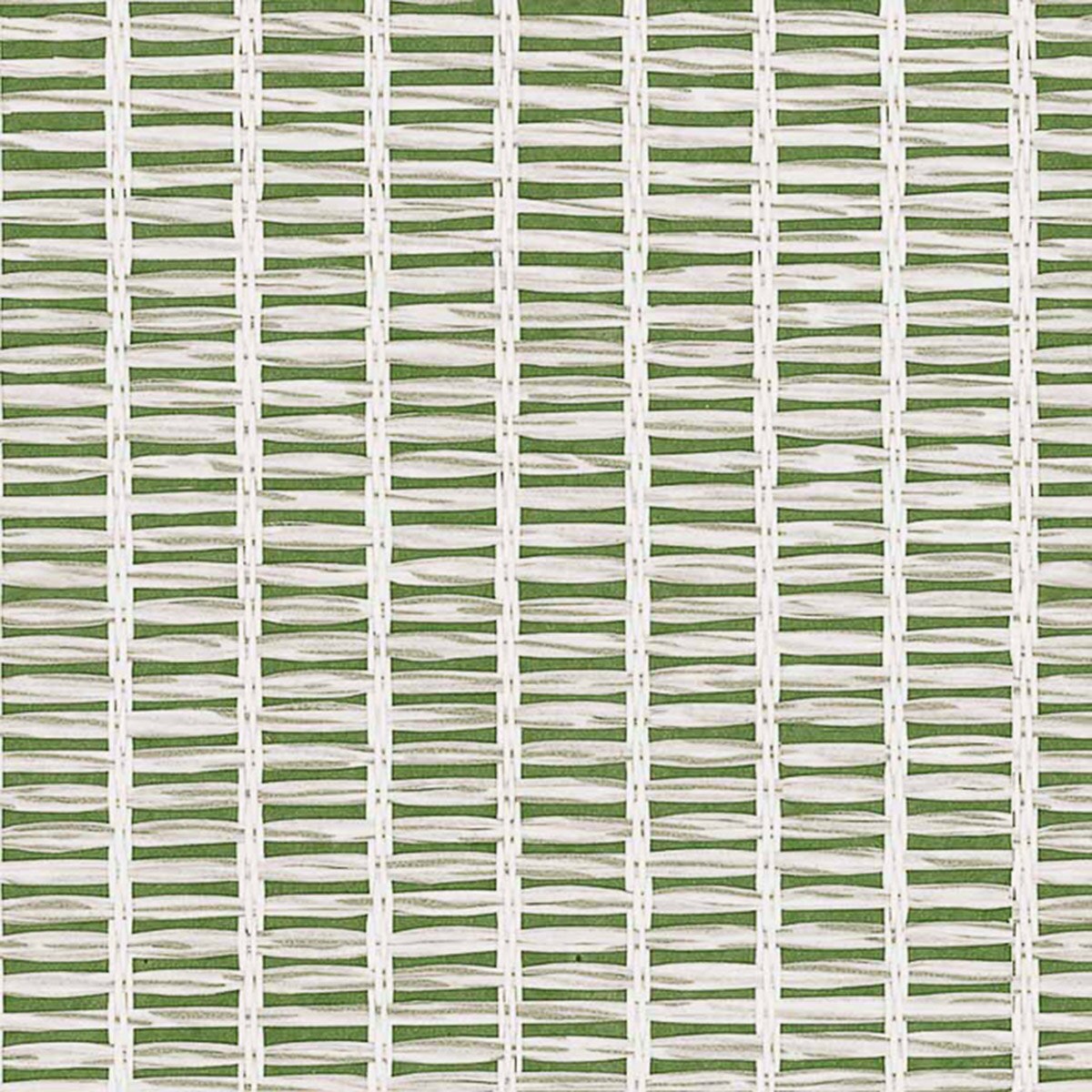 Imagen 1 de Papel pintado Geométrico rayas Raffias+ Coordonné - Verde 0,5 x 10 m Verde