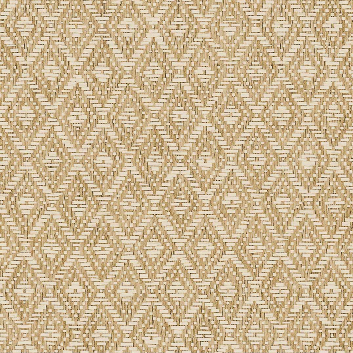 Imagen 1 de Papel pintado Rombos Raffias+ Coordonné - Beige 0,5 x 10 m Beige