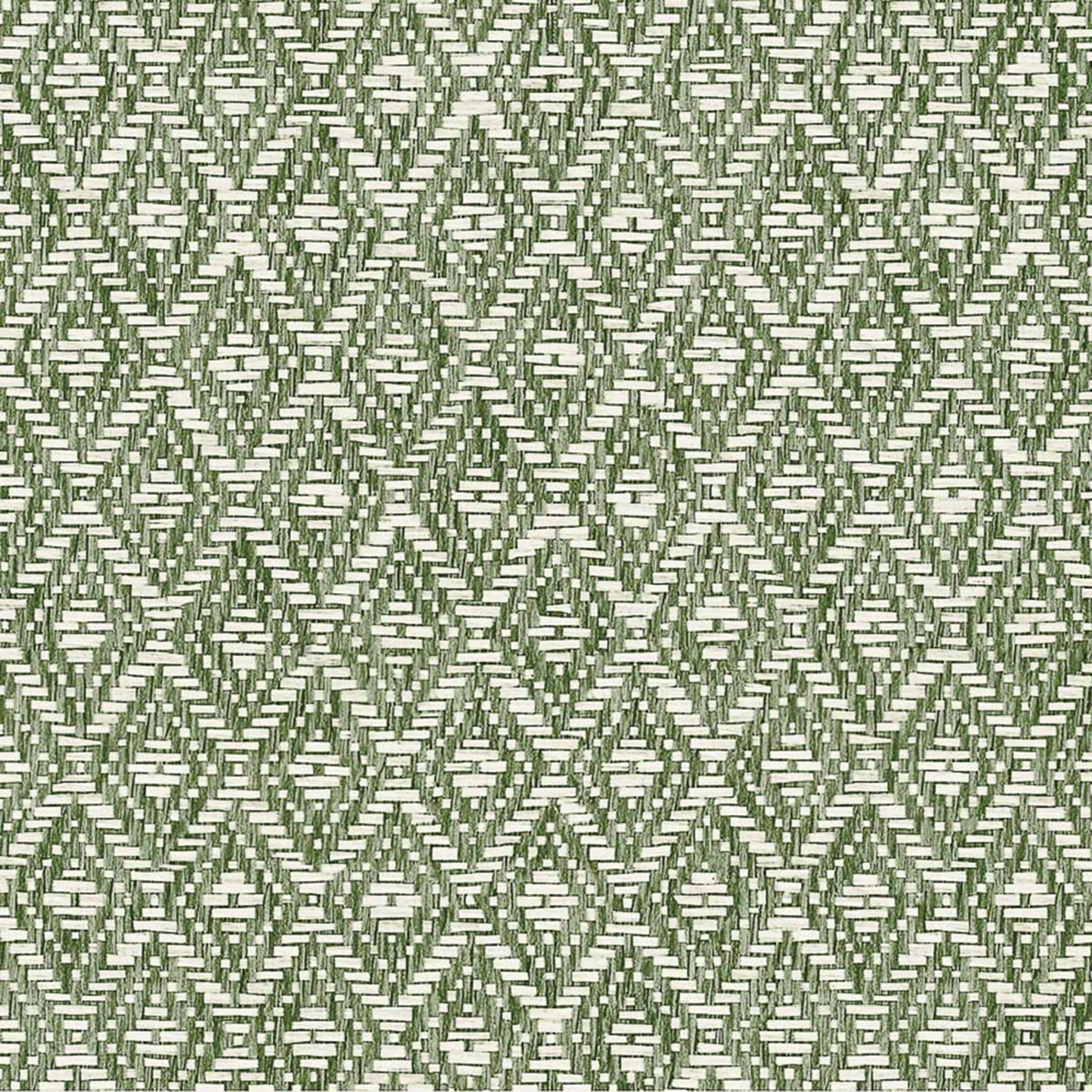 Imagen 1 de Papel pintado Rombos Raffias+ Coordonné - Verde 0,5 x 10 m Verde