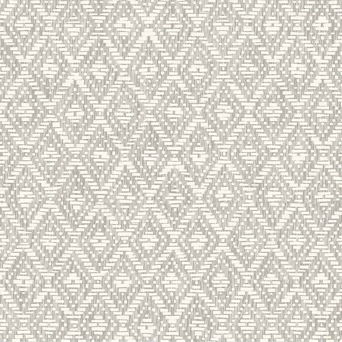 Imagen 1 de Papel pintado Rombos Raffias+ Coordonné - Gris claro 0,5 x 10 m Gris claro