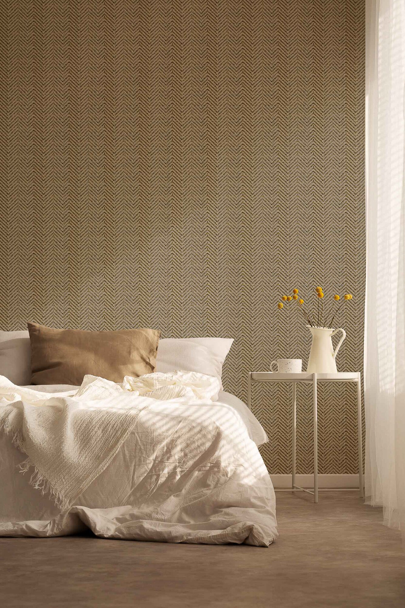 Papel pintado Espiga Raffias+ Coordonné - Nude 0,5 x 10 m Nude-2