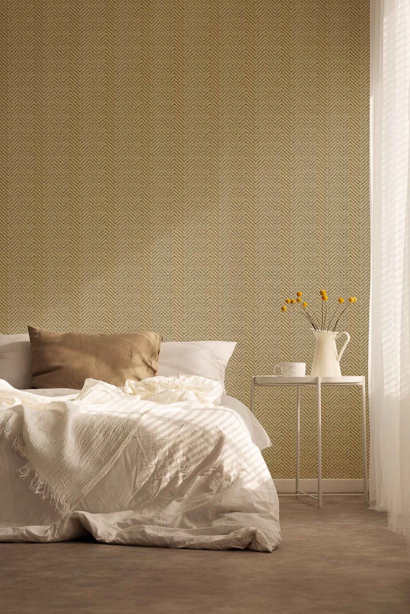 Papel pintado Espiga Raffias+ Coordonné - Beige 0,5 x 10 m Beige-2