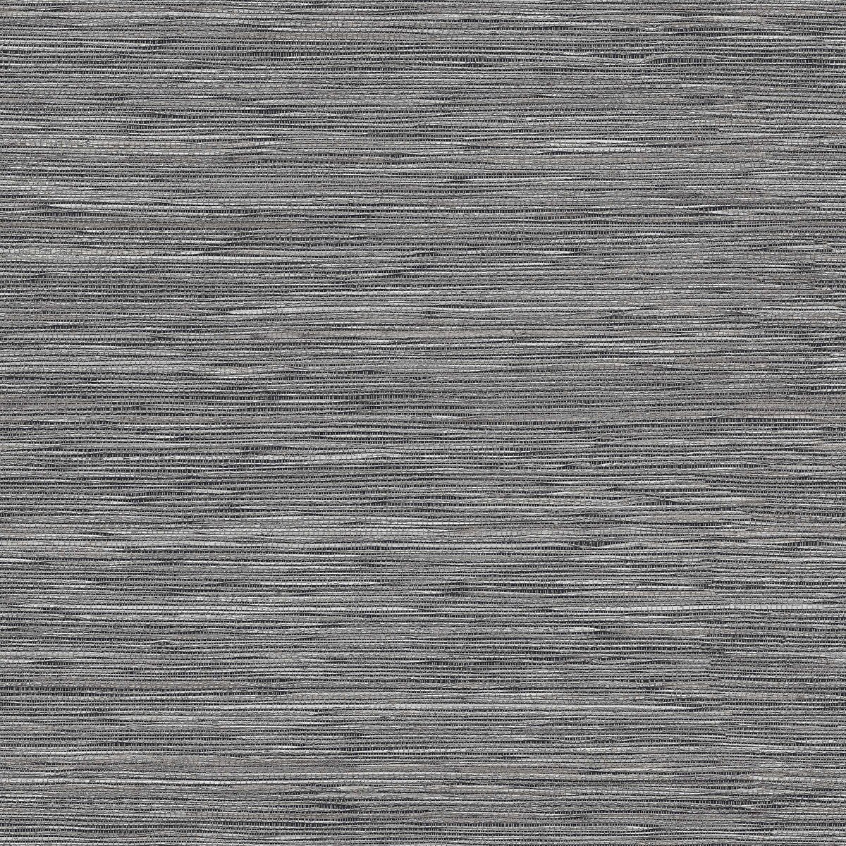 Papel pintado Horizontal Raffias+ Coordonné - Gris oscuro 0,5 x 10 m Gris oscuro-1
