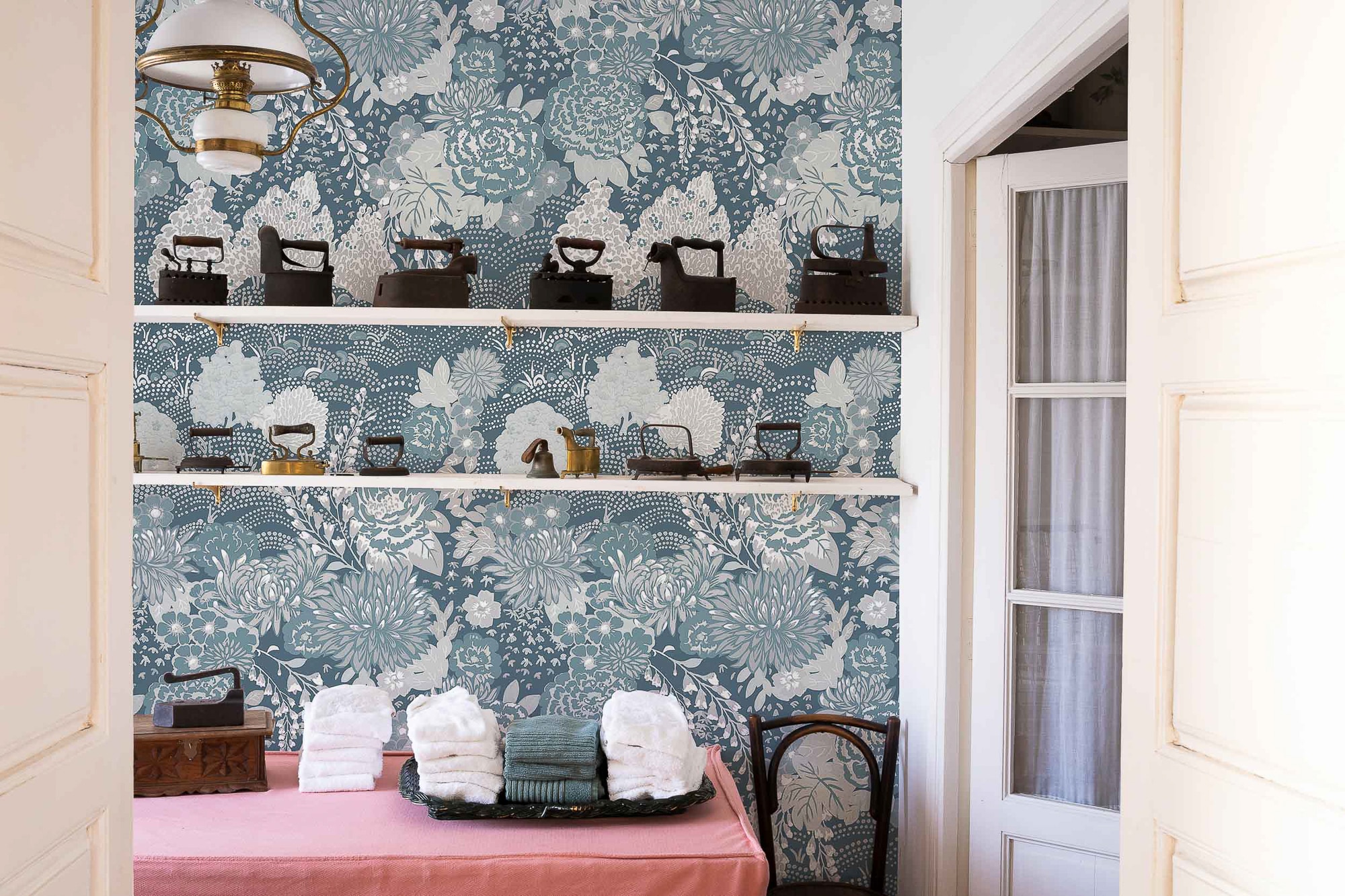 Papel Pintado María Luisa Feria Céladon-2