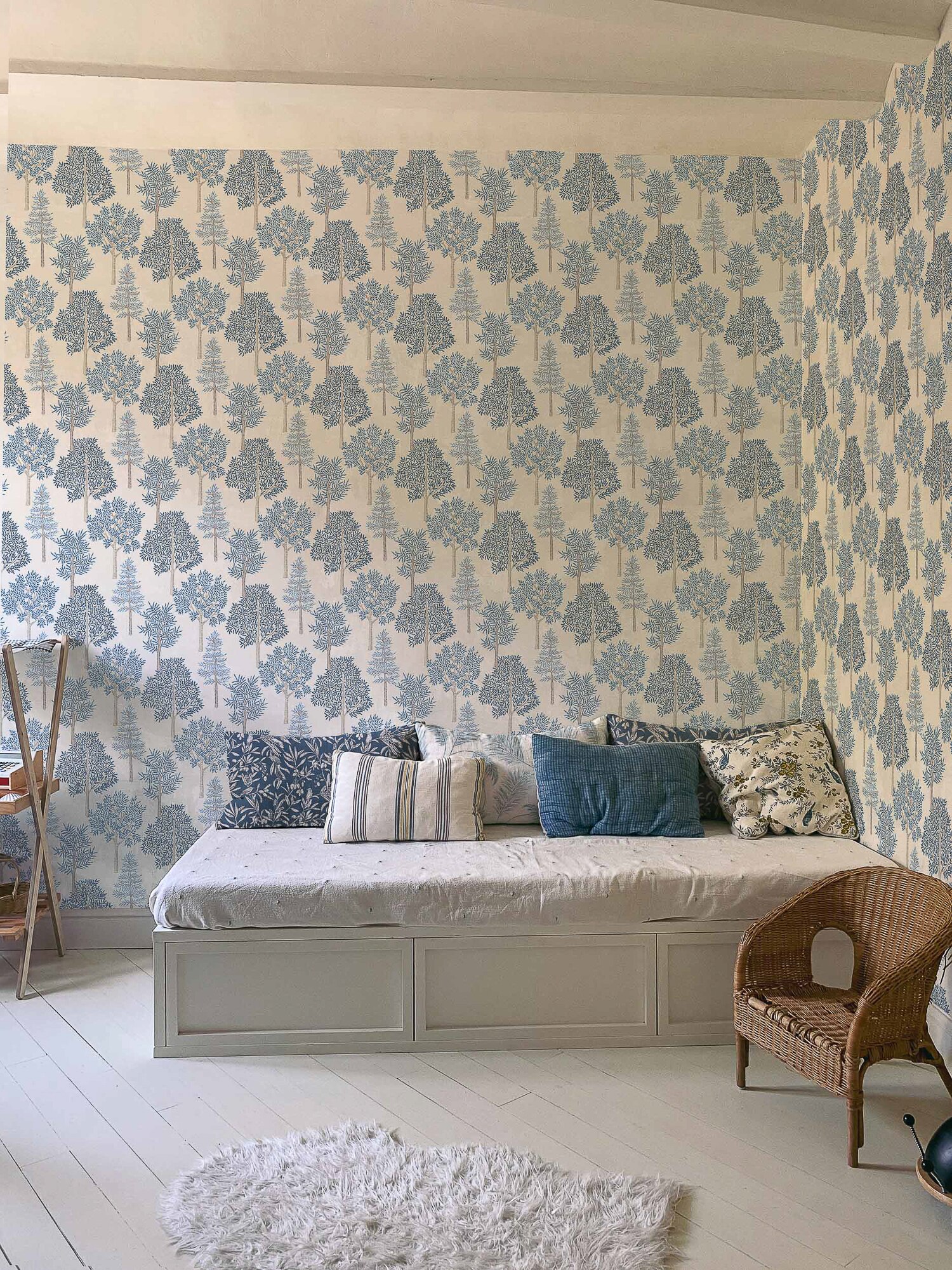 Papel pintado Arboleda Olivar Coordonné - Bahía 0,5 x 10 m Bahía-2