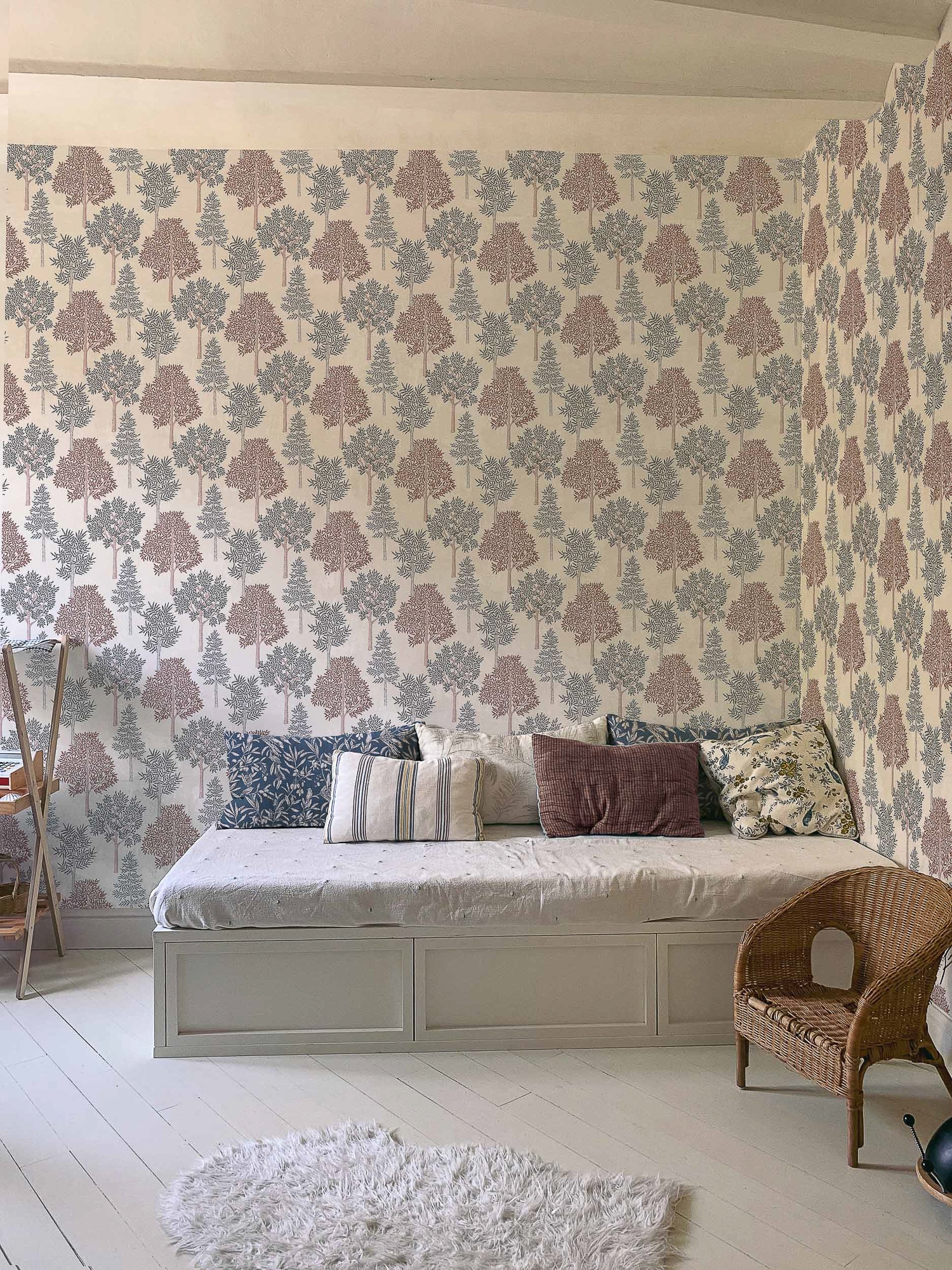 Papel pintado Arboleda Olivar Coordonné - Terracota 0,5 x 10 m Terracota-3
