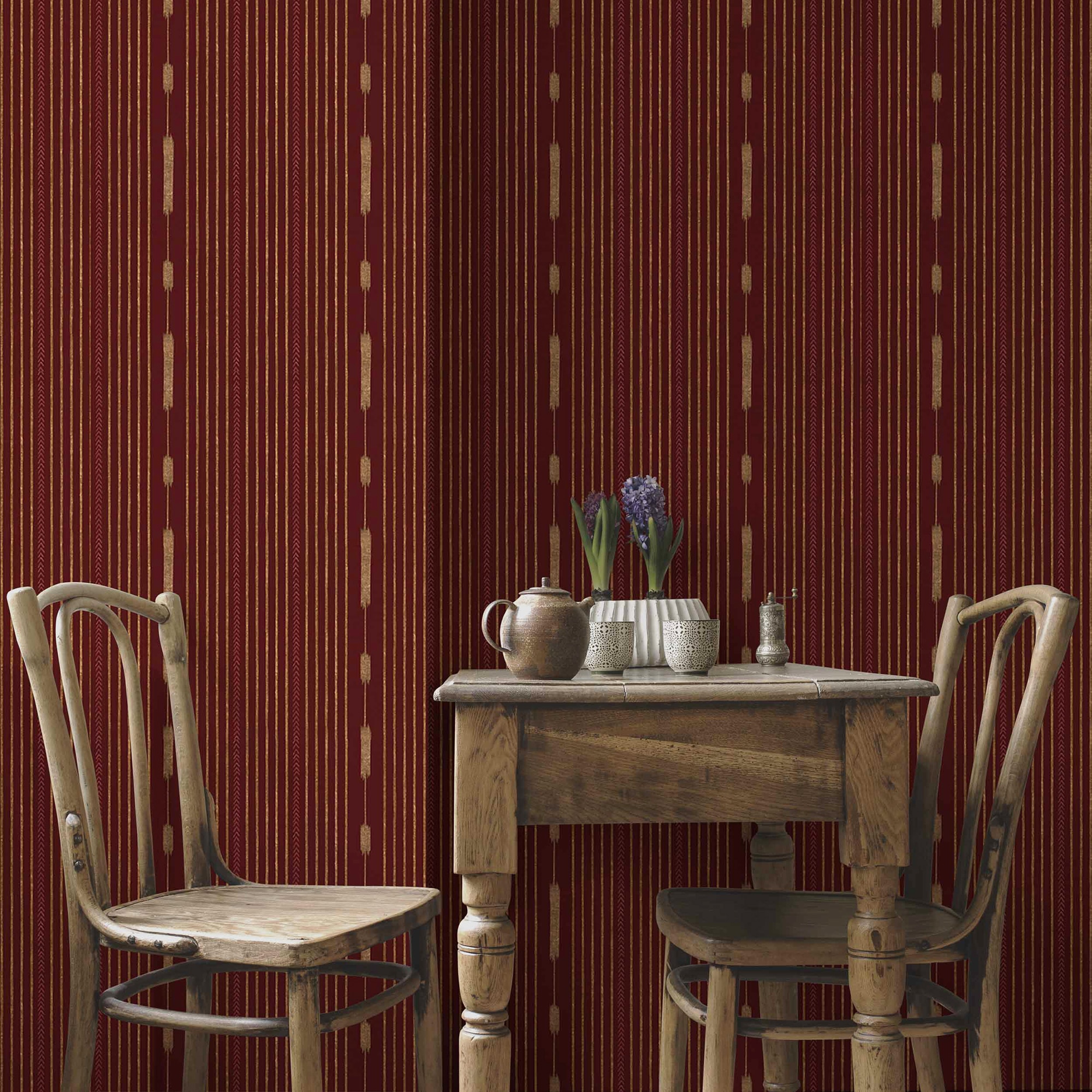 Papel pintado Huipil Ikart Coordonné - Vino Vino-3