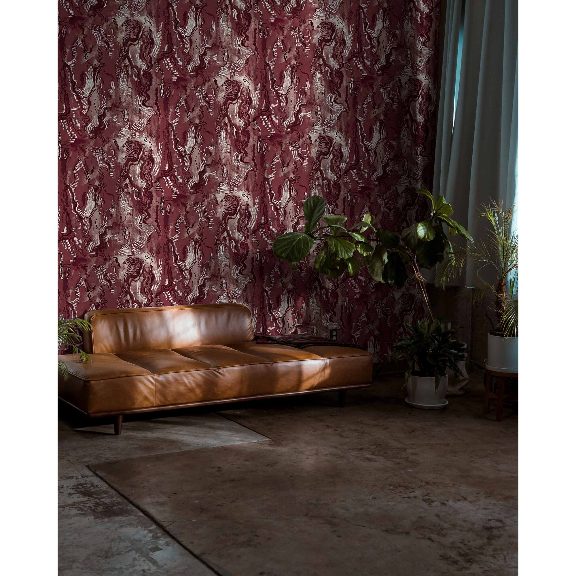 Papel pintado TNT Timeless Stones Rest Time Coordonné - Coral Coral-2
