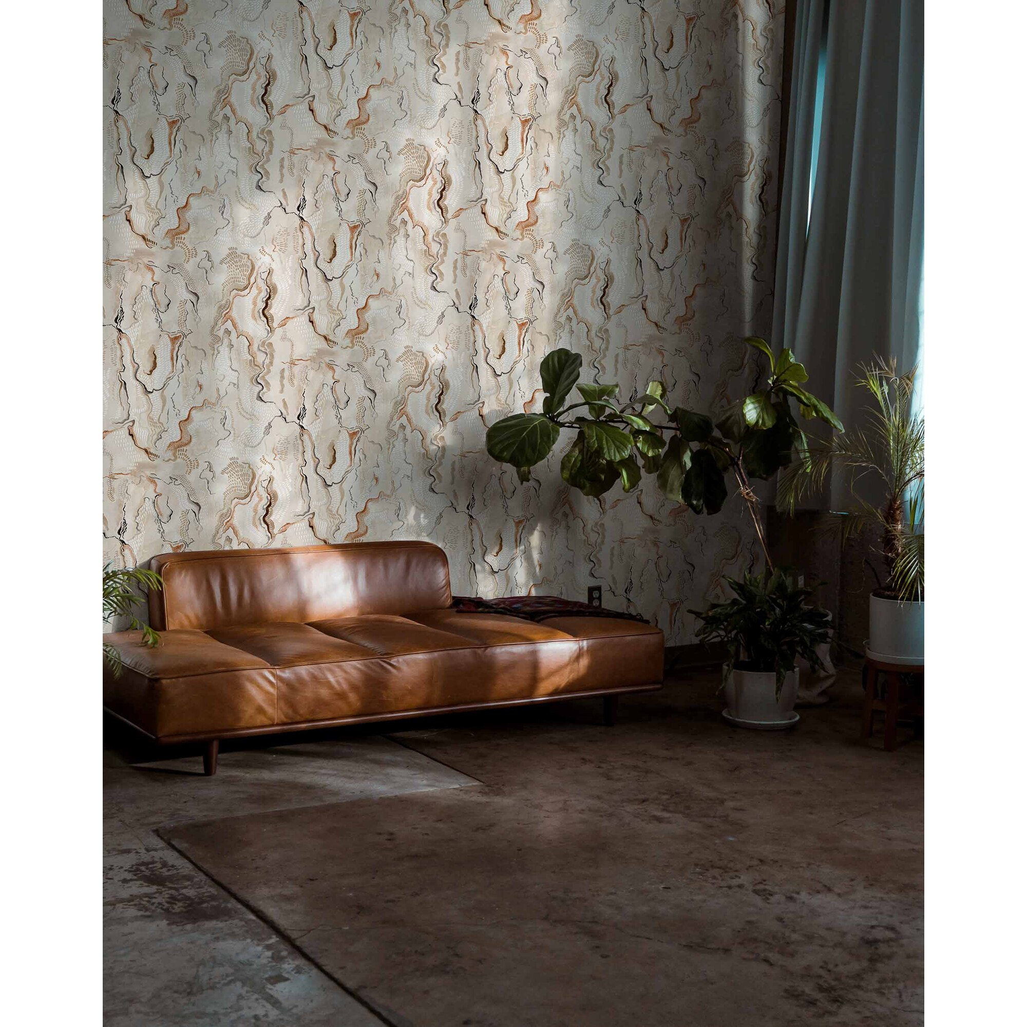 Papel pintado TNT Timeless Stones Rest Time Coordonné - Beige Beige-2