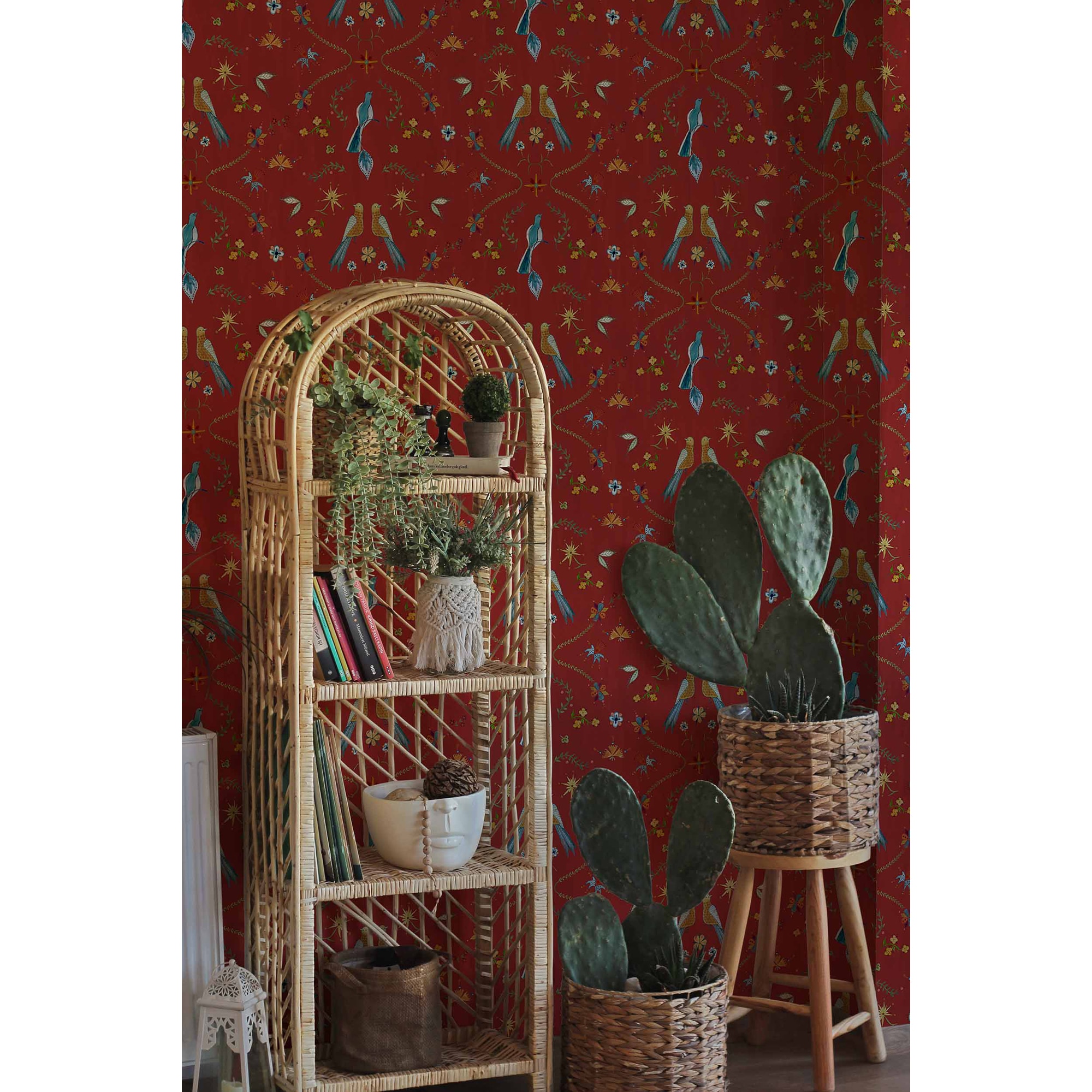 Pepel Pintado TNT Metaphoric Birds Rest Time Vermelho-2