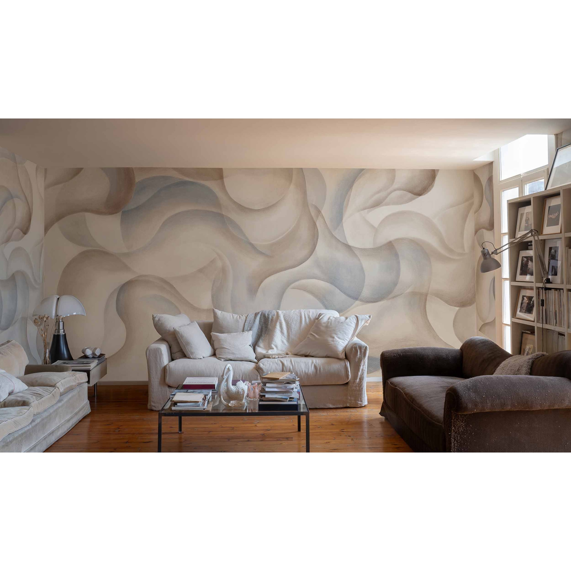 Mural My Cave Rest Time Azul-3
