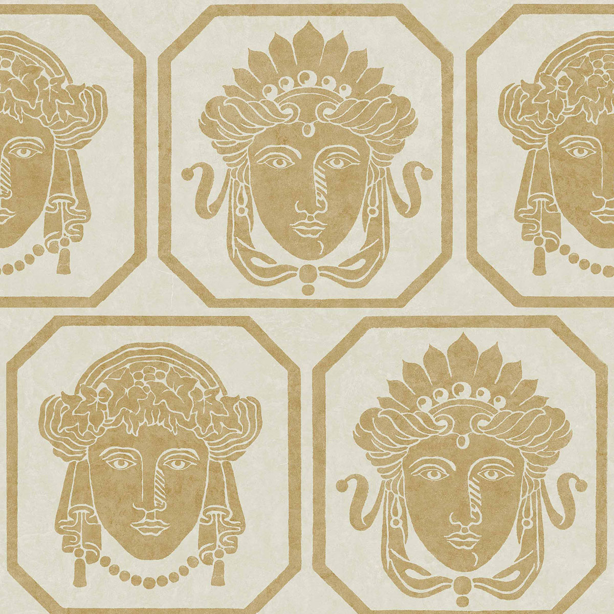 Papel Maiorum TNT de la colección Pompei Coordonné - Curry Curry-1