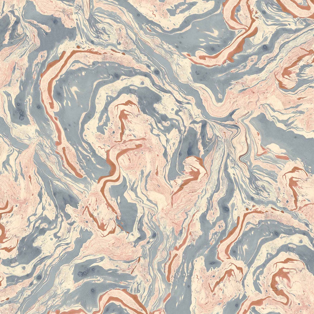 Papel Marmorea TNT de la colección Pompei Coordonné - Agua Agua-1