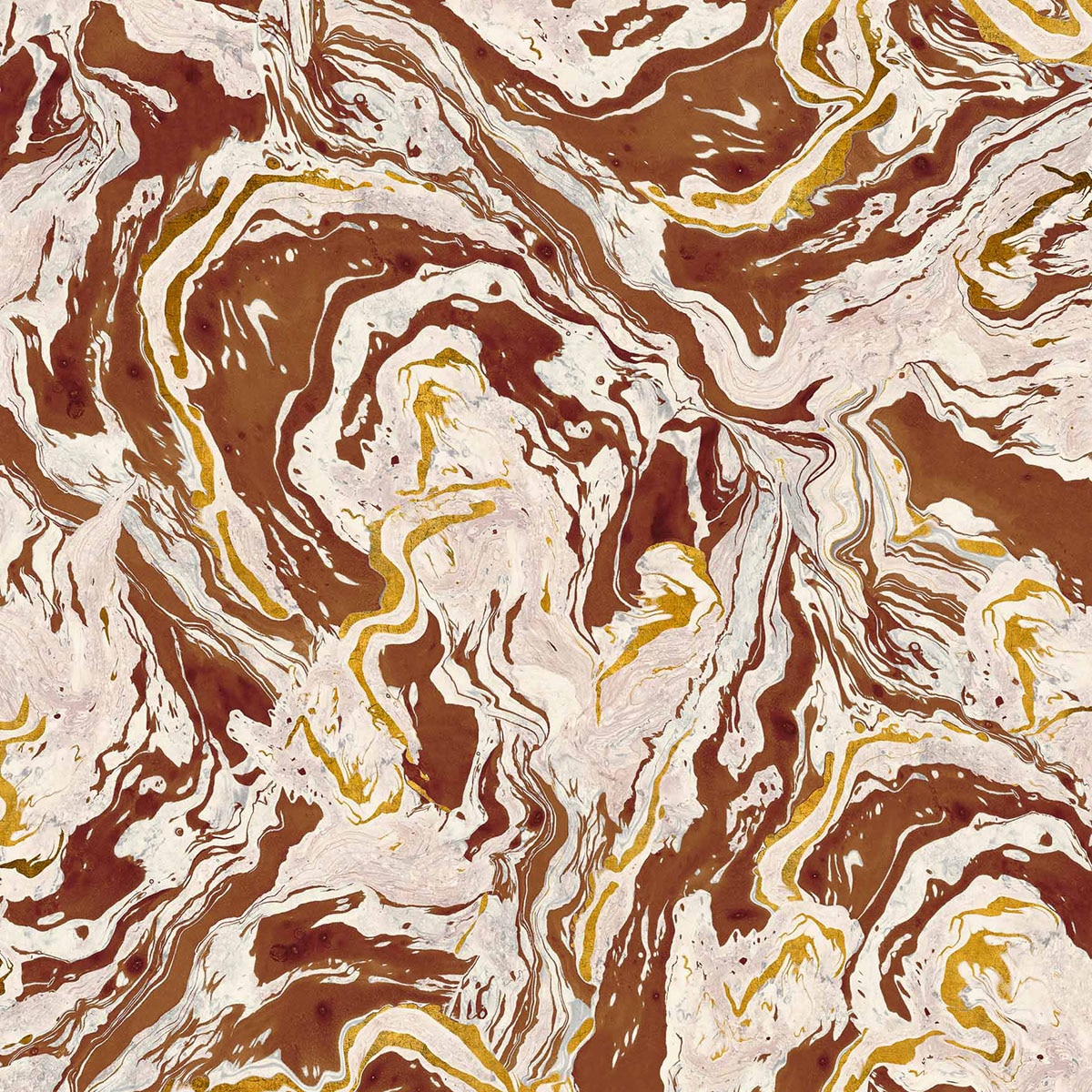 Papel Marmorea TNT de la colección Pompei Coordonné - Arcilla Arcilla-1