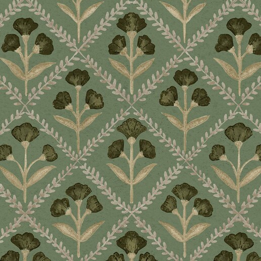 Papel pintado TNT Poppy de la colección Victorian Coordonné