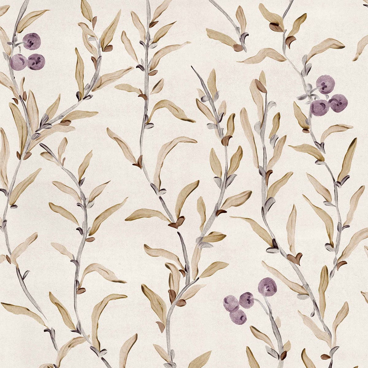 Papel pintado Wild Blackthorn de la colección Cotswolds Ybarra & Serret - Rosa Rosa-1