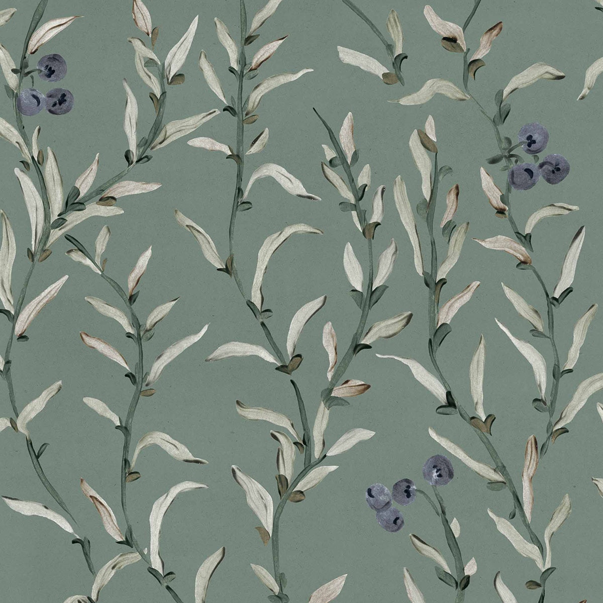 Imagem 0 de Papel de Parede Wild Blackthorn da Coleção Cotswolds