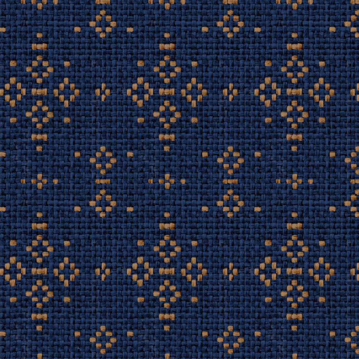 Papel pintado Mazahua de la colección Sarape Coordonné - Azul Azul-1