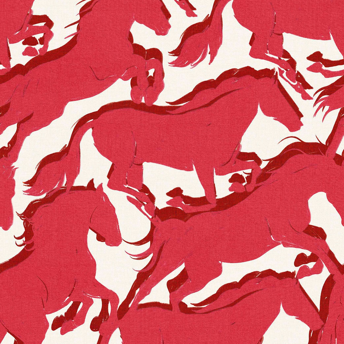 Papel de Parede TNT Galope da Coleção Coco Davé ColortheraPills Rosa-1