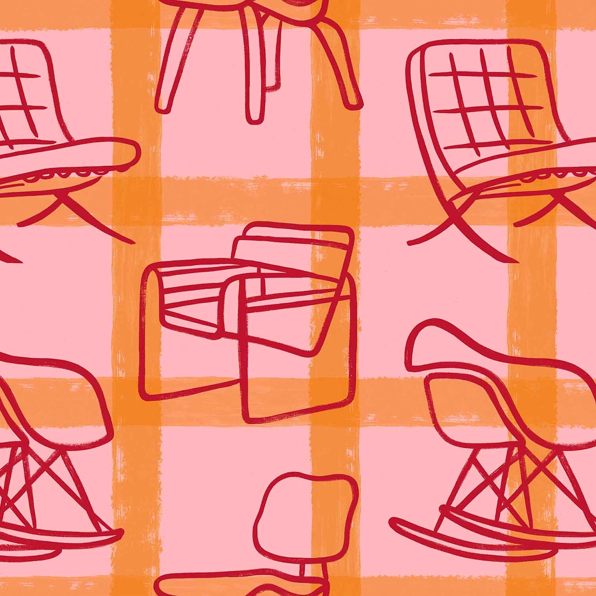 Imagem 0 de Papel de Parede TNT Icónicos da Coleção Coco Davé ColortheraPills