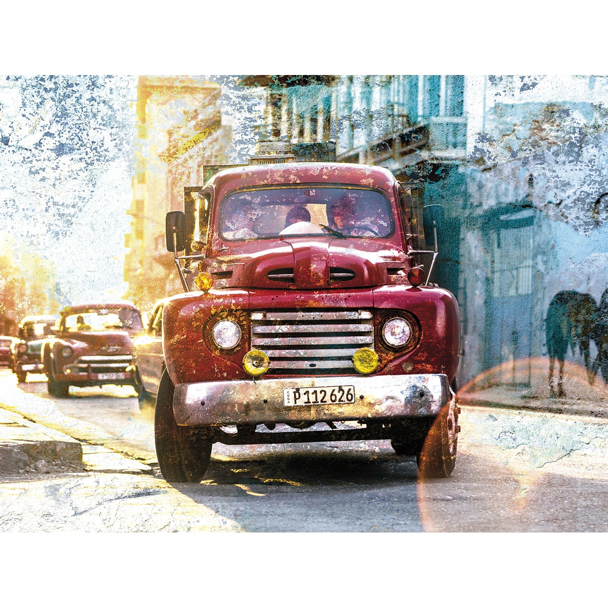 Papel de parede fotográfico Pick Up Rasch Vermelho-1