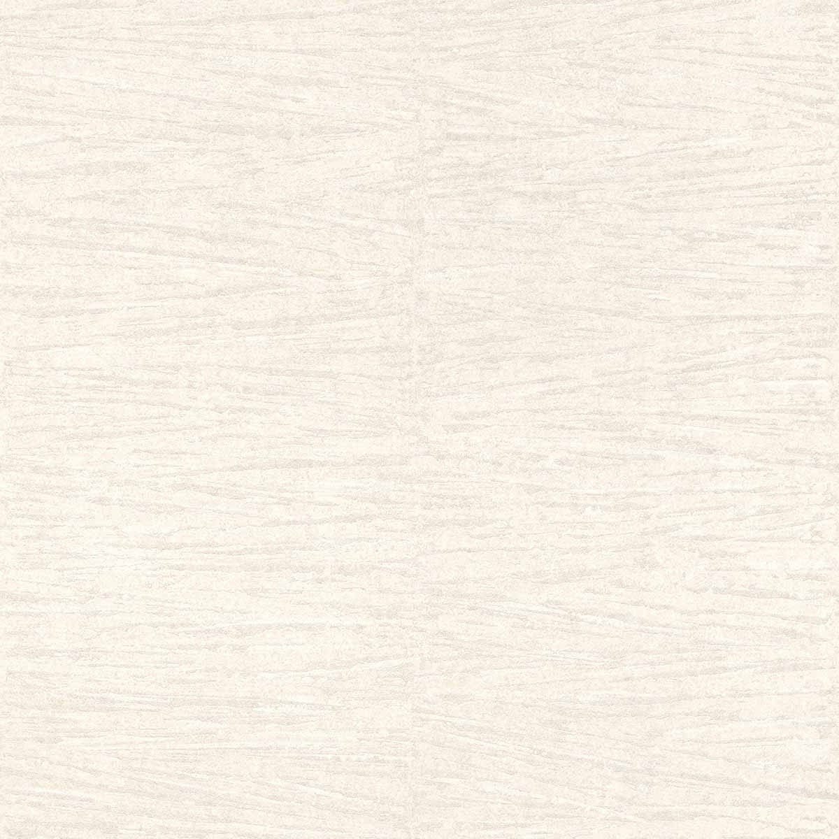 Papel de parede liso com efeito de pregas Rasch Branco-marfim-1