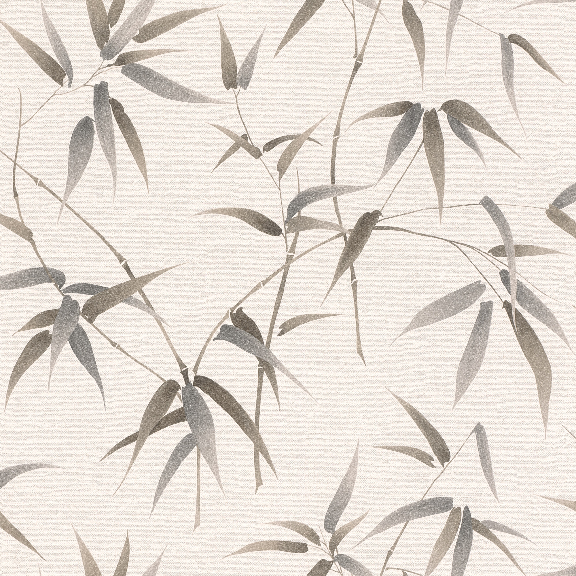 Papel pintado TNT Bambú Singapur Rasch - Beige 0,53 x 10 m Beige-1