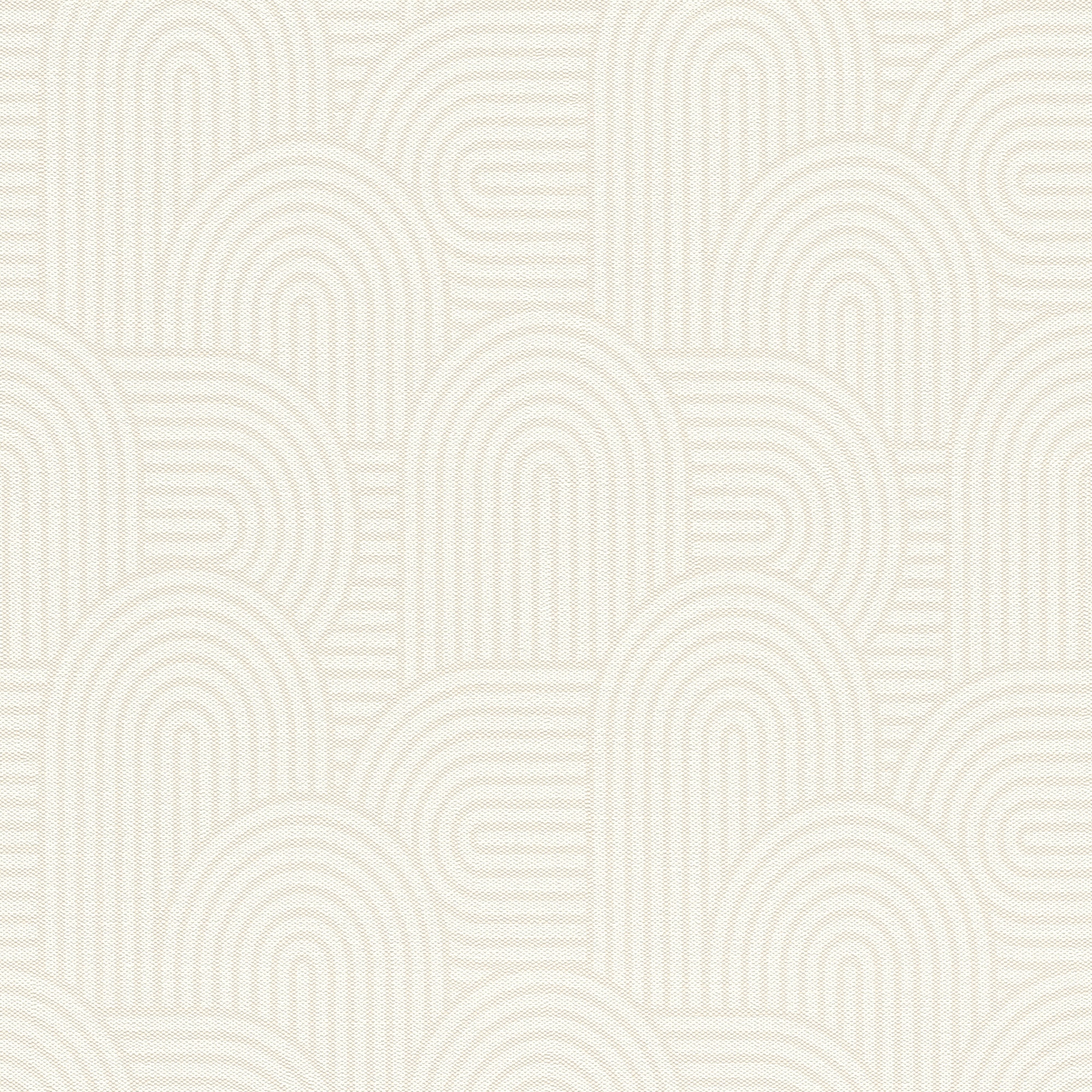 Papel pintado TNT Curvas Utility Rasch - Beige 0,53 x 10 m Beige-1