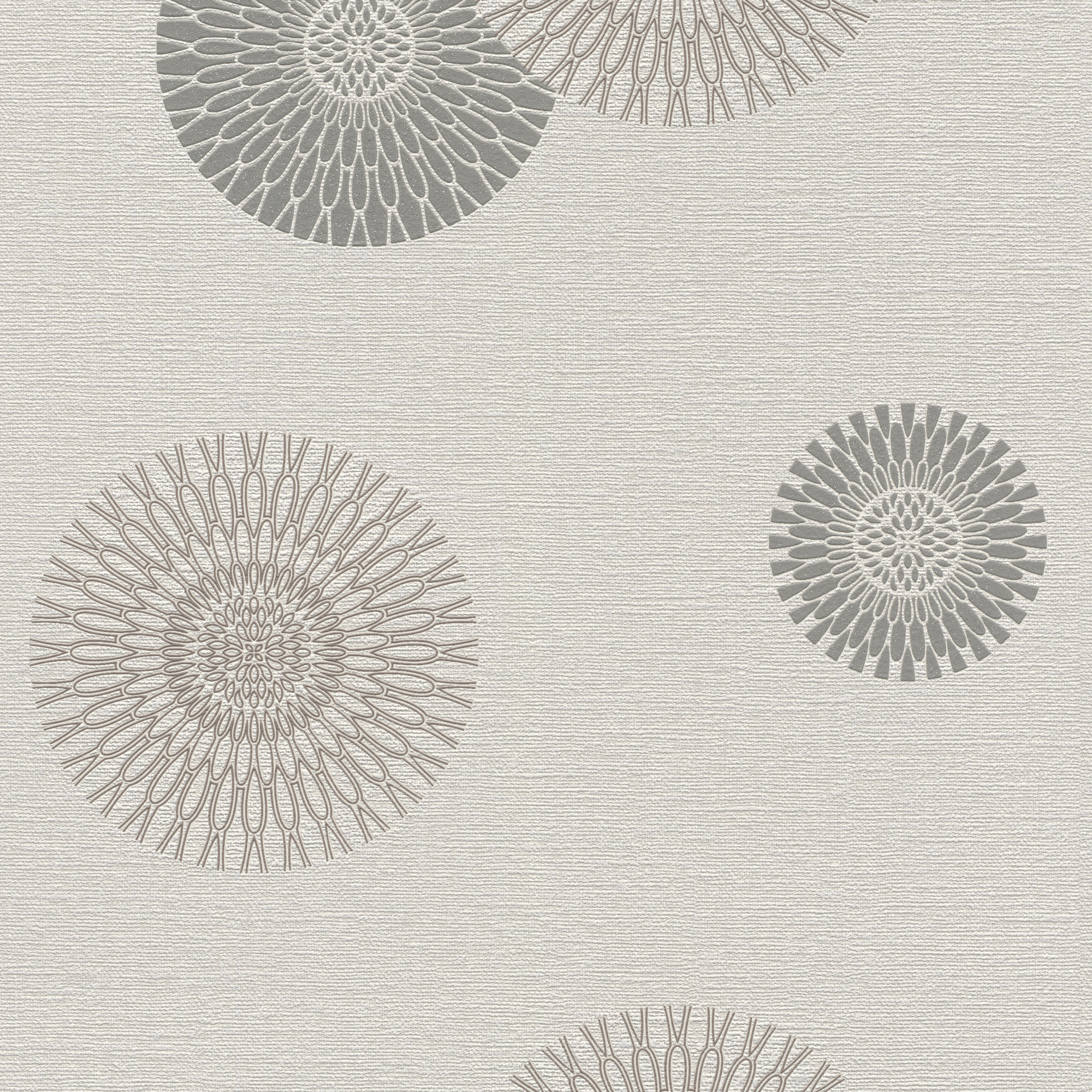 Papel de Parede TNT Mandalas Utility Bege-1