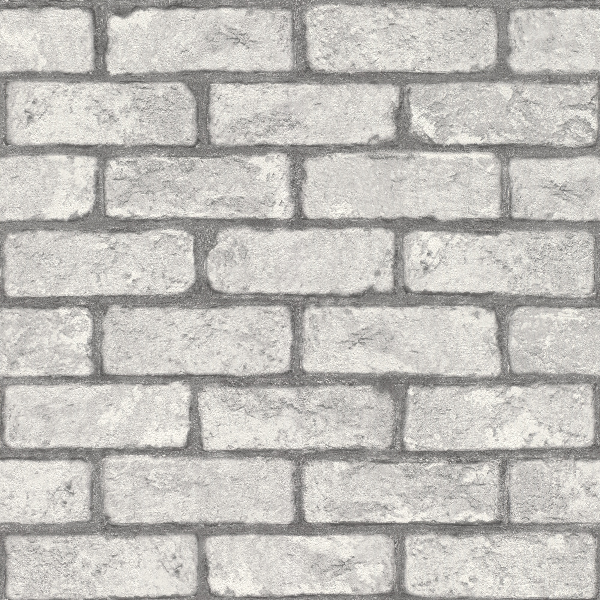 Papel de Parede TNT Tijolos Desgastados Utility Cinzento-1