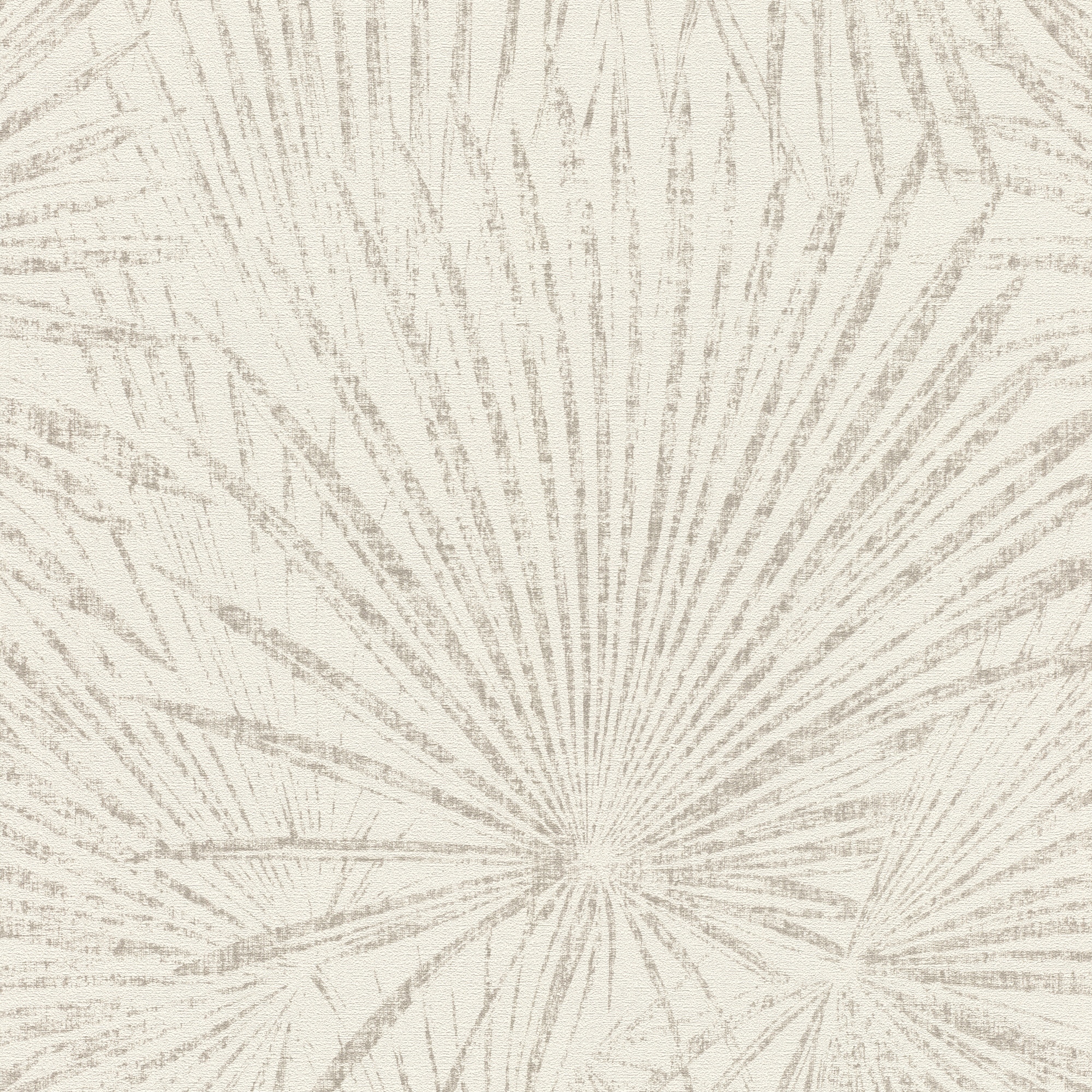 Papel de Parede TNT Vegetal Madagáscar Bege-1