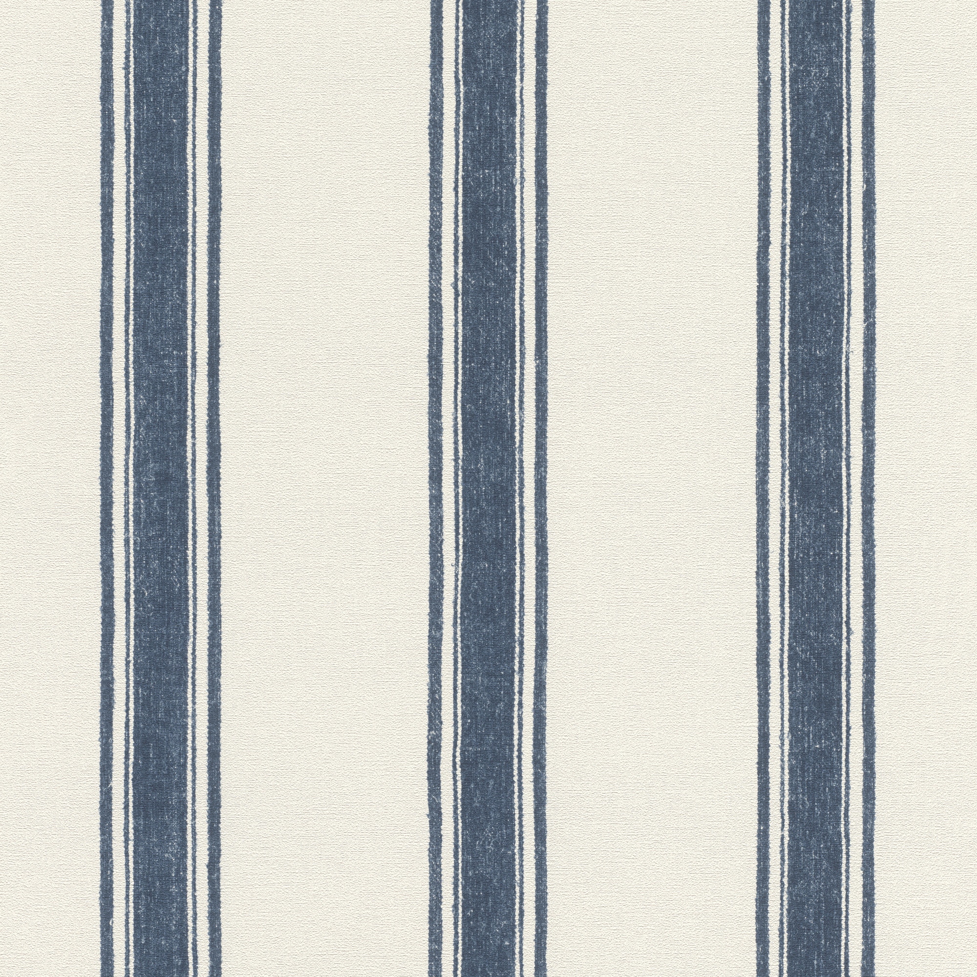 Papel de Parede TNT às Riscas Madagáscar Azul-1