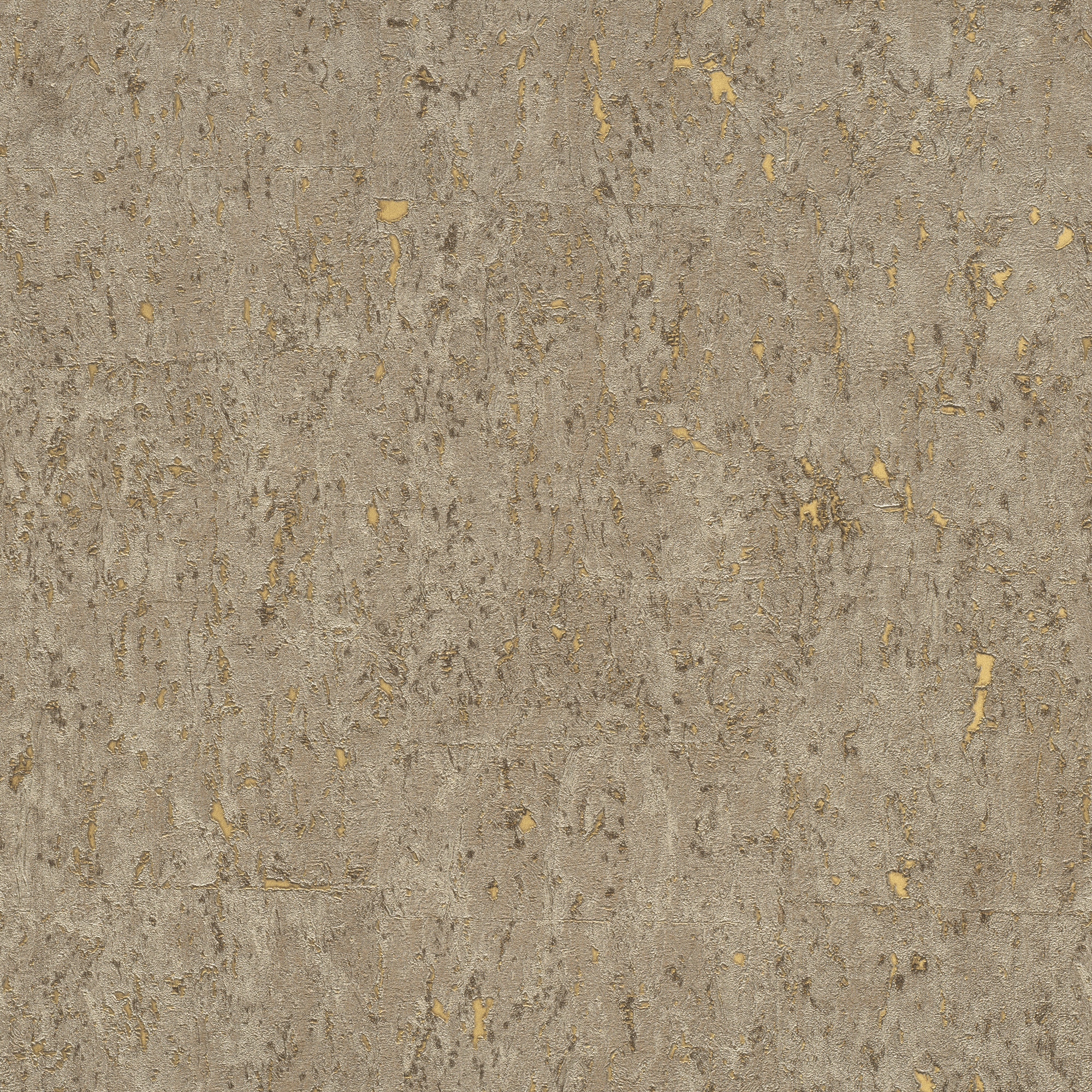 Imagen 1 de Papel pintado TNT Rugoso Madagascar Rasch - Dorado 0,53 x 10 m Dorado