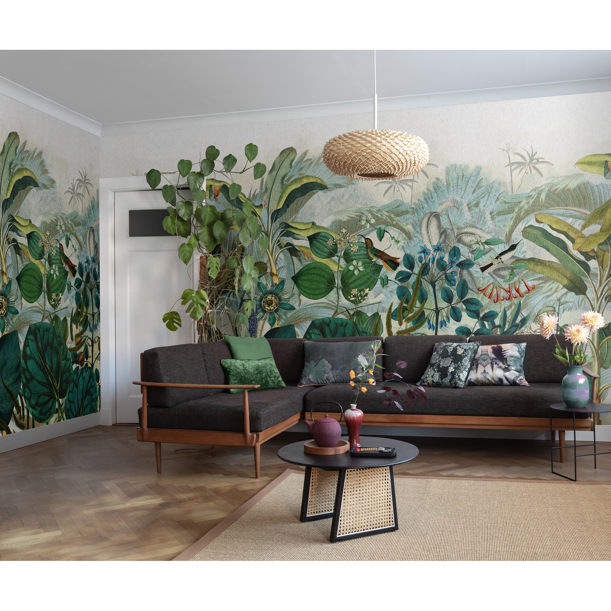 Papel de Parede TNT Tropical Madagáscar Multicolor-2