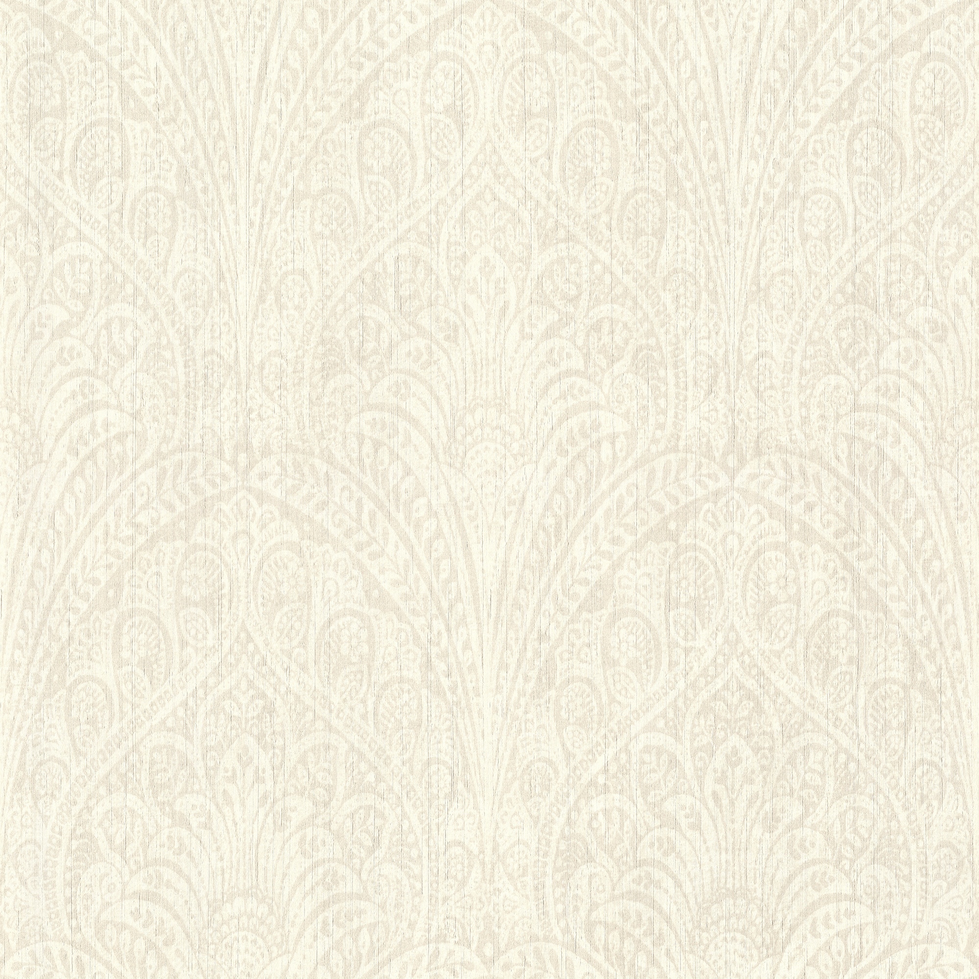 Papel pintado TNT Damascos Kenya Rasch - Beige Beige-1