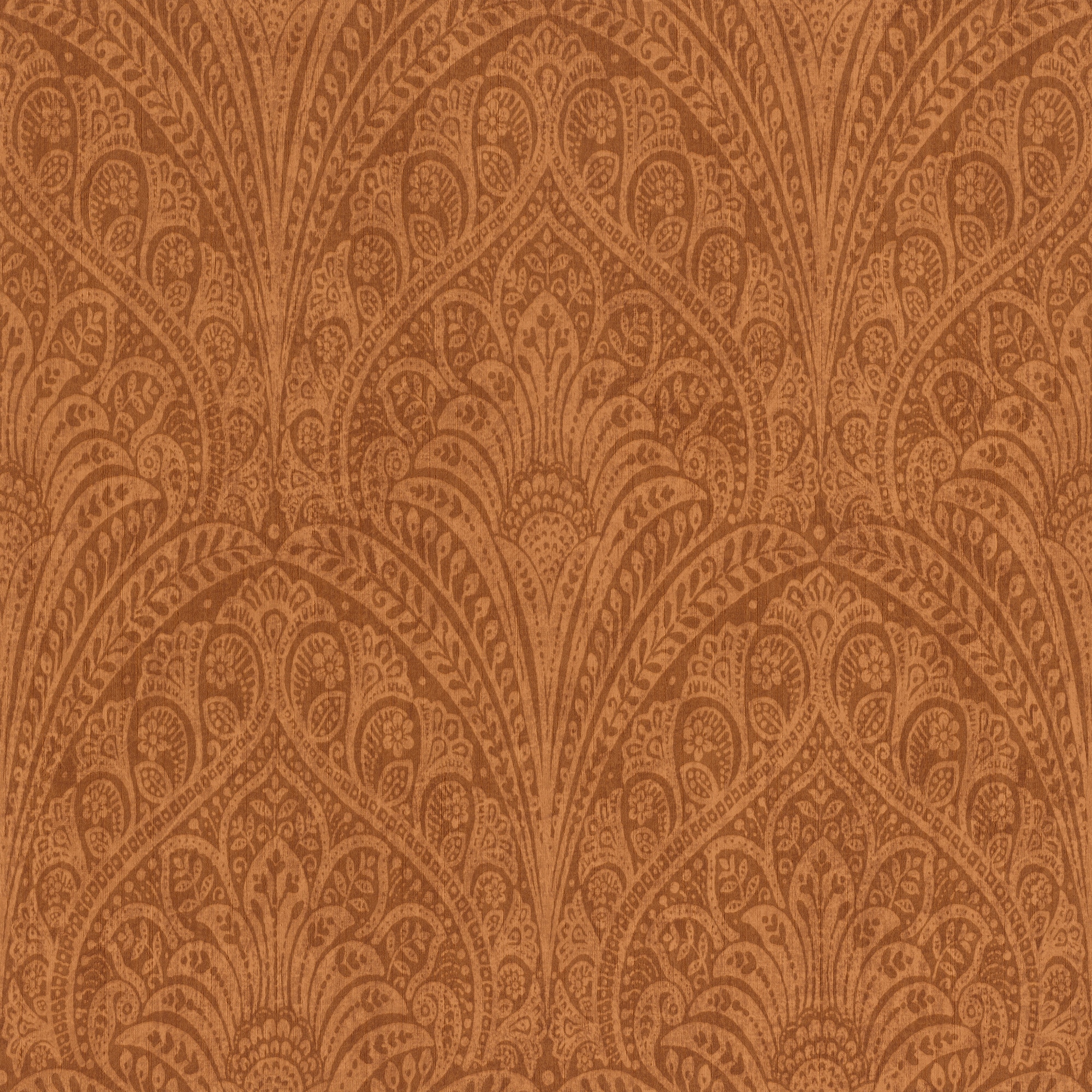 Papel pintado TNT Damascos Kenya Rasch - Cobre Cobre-1