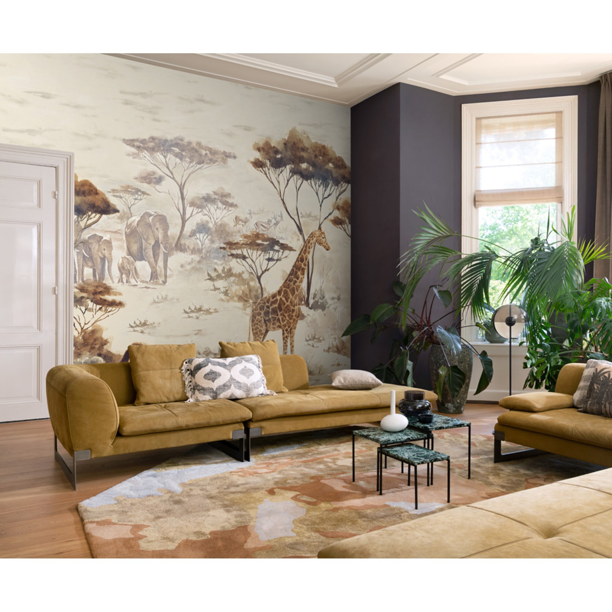 Mural TNT África Kenya Bege-2