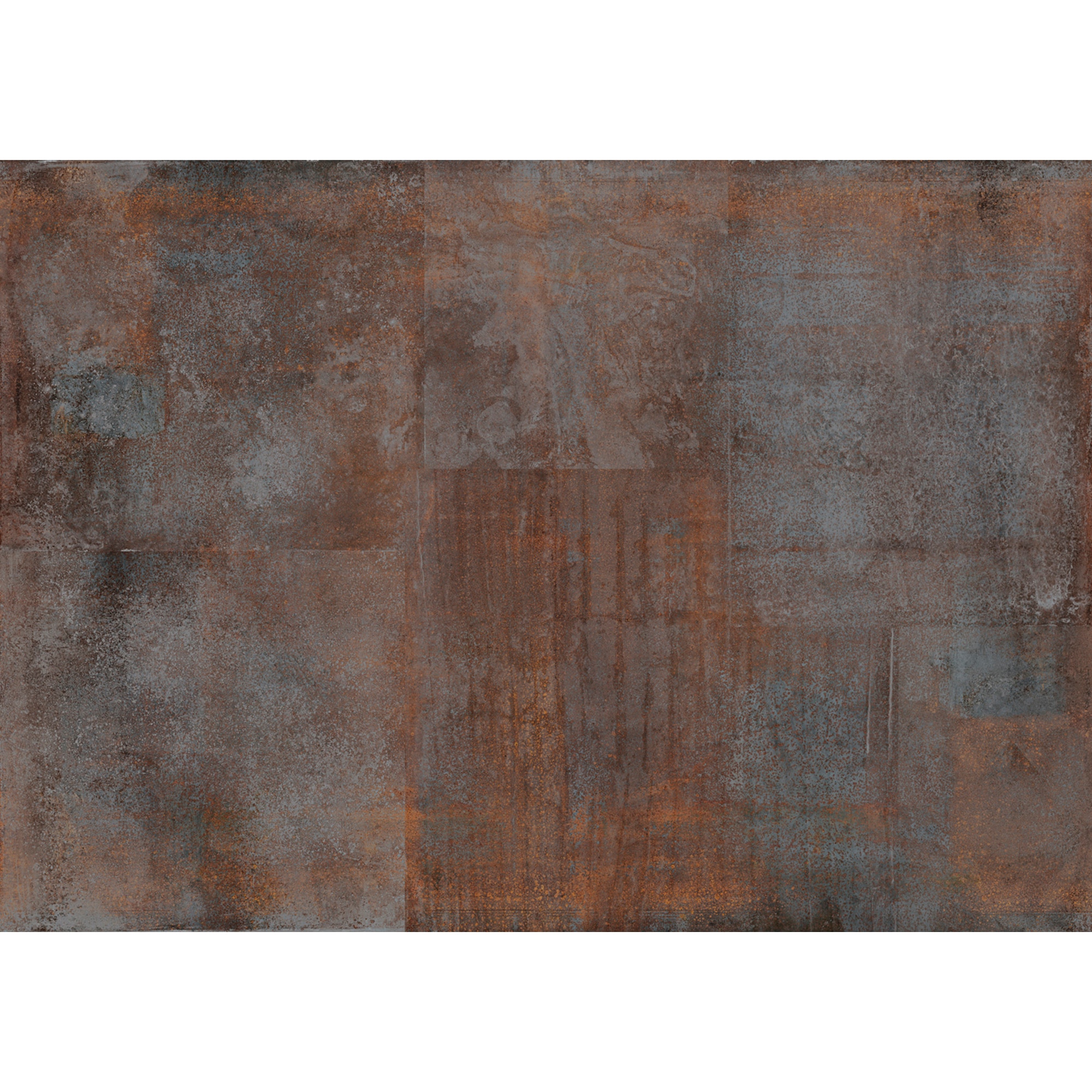 Mural TNT Placas Metal Loft 3 Laranja-1