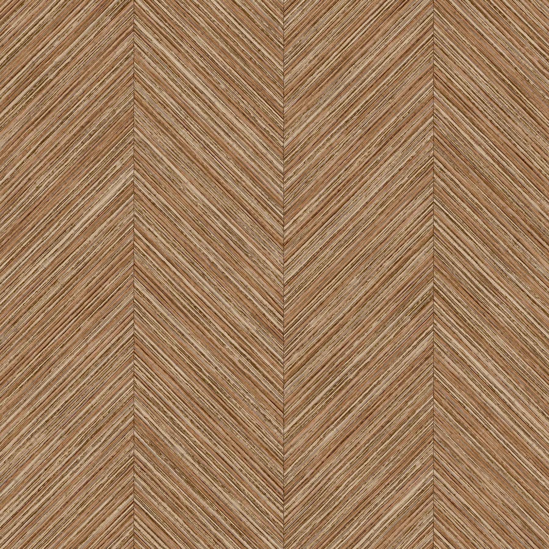 Papel pintado TNT Origins Spike Origins Rasch - Marrón 0,53 x 10 m Marrón-1