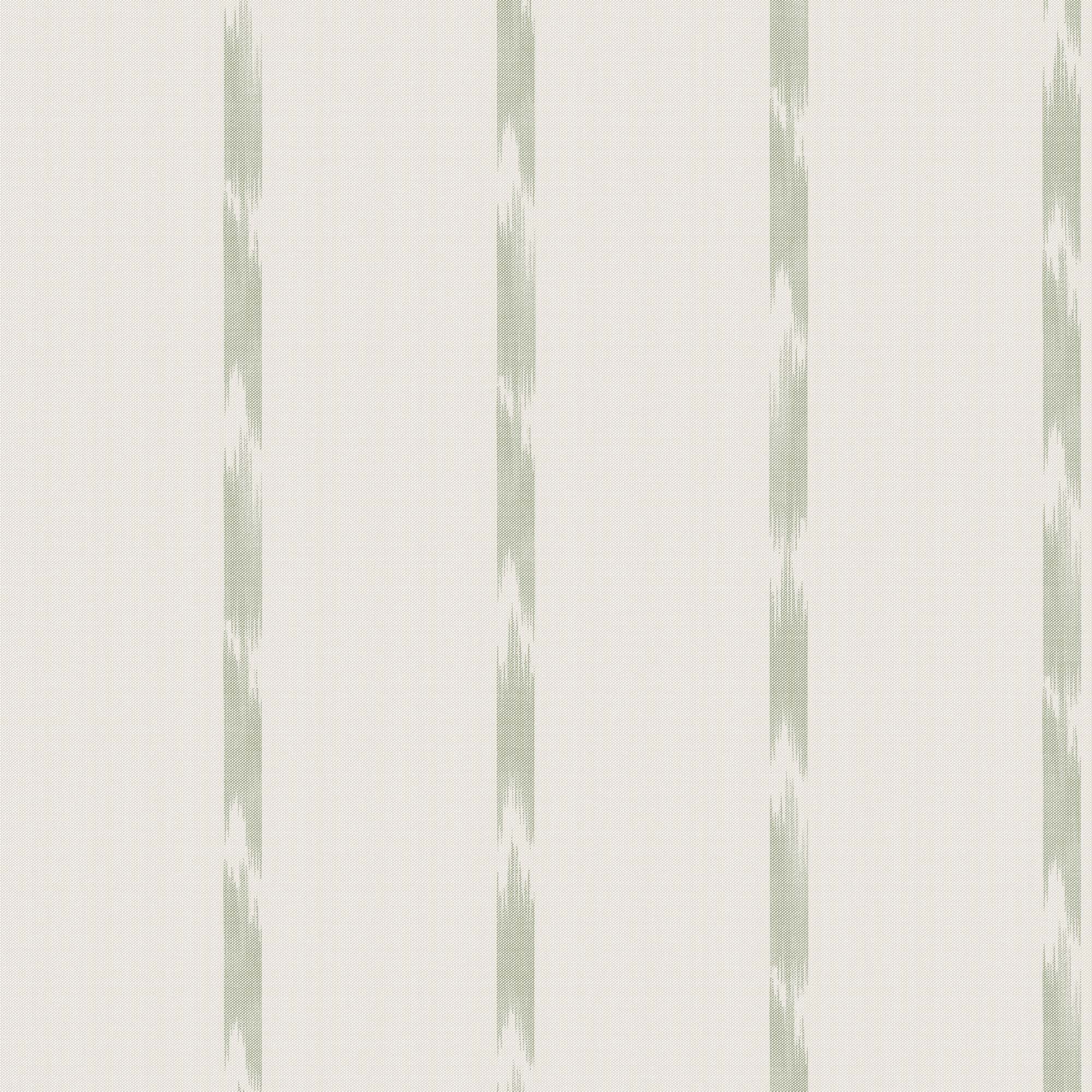 Papel pintado TNT Bali Stripe Origins Rasch - Verde 0,53 x 10 m Verde-1