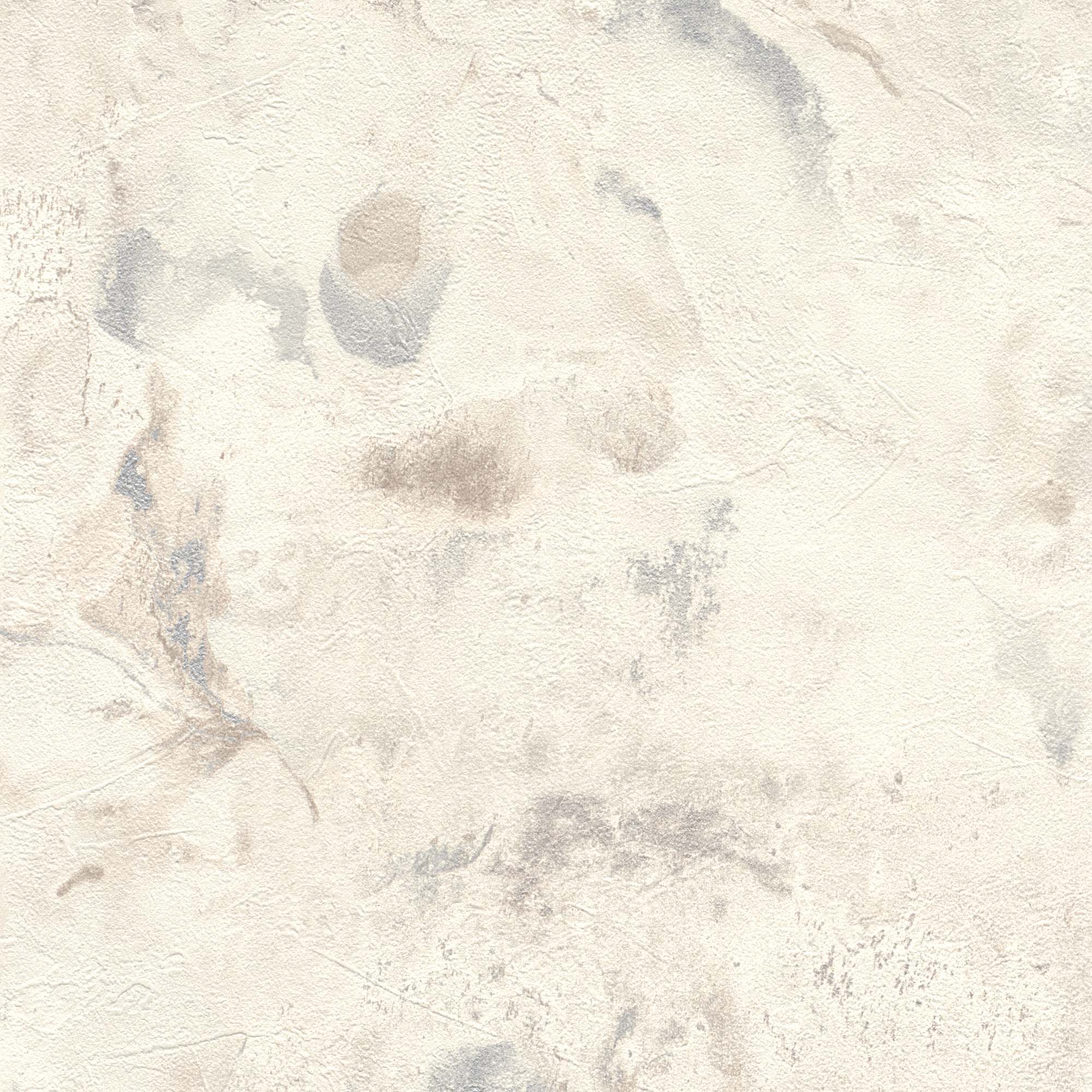 Papel de Parede TNT Efeito Mármore Chicago Branco-1