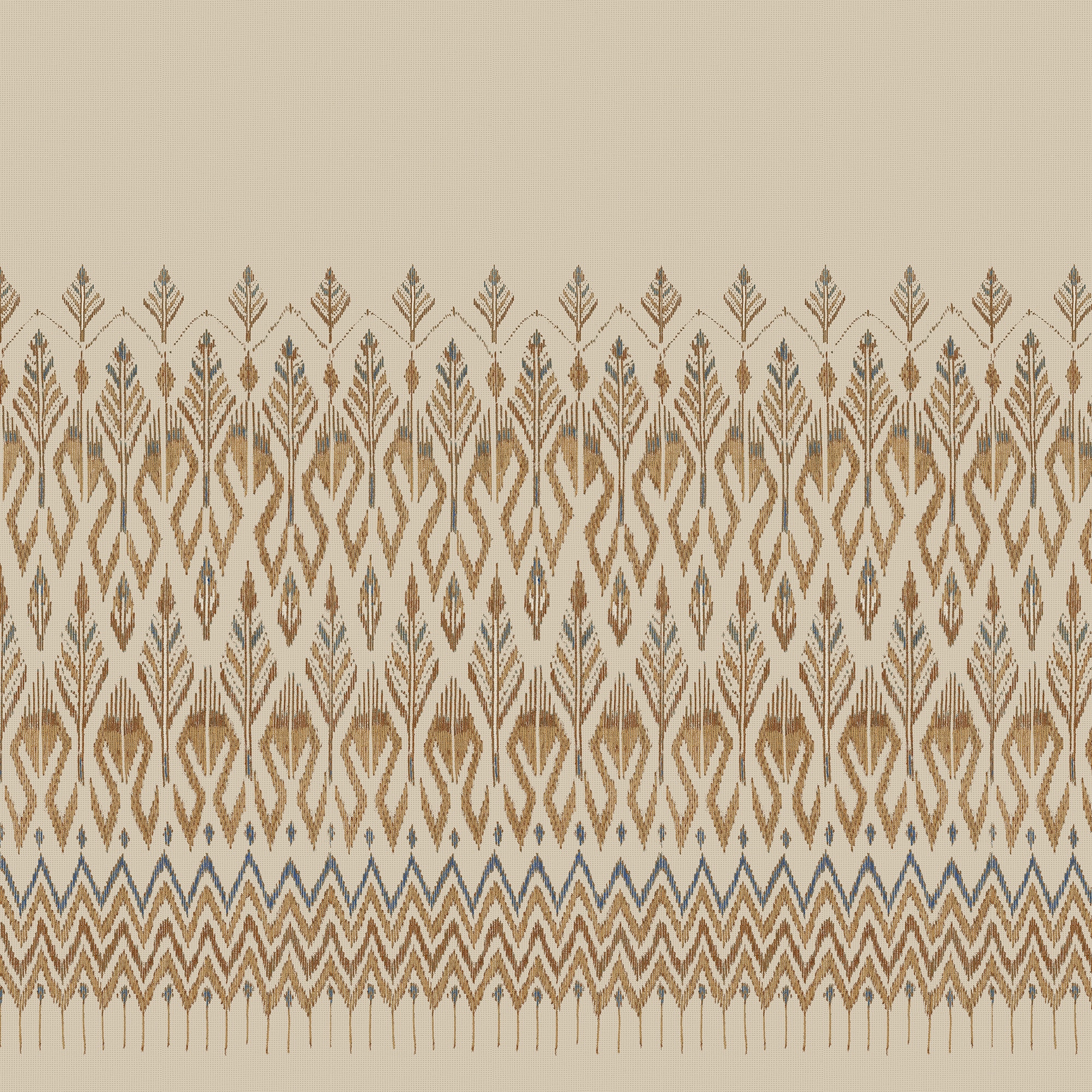 Papel de Parede TNT Sumba Tribu Bege-1