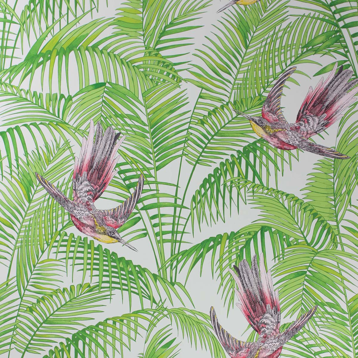 Papel pintado Sunbird Osborne & Little - Beige 0,53 x 10 m Beige-1