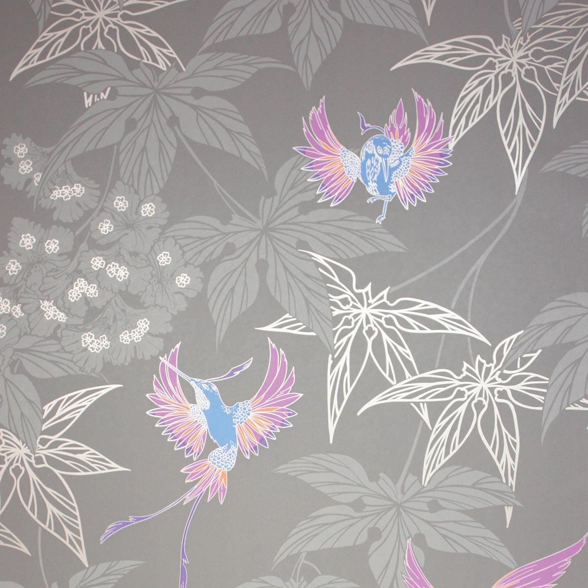 Imagem 0 de Papel de parede floral Grove Garden Osborne & Little