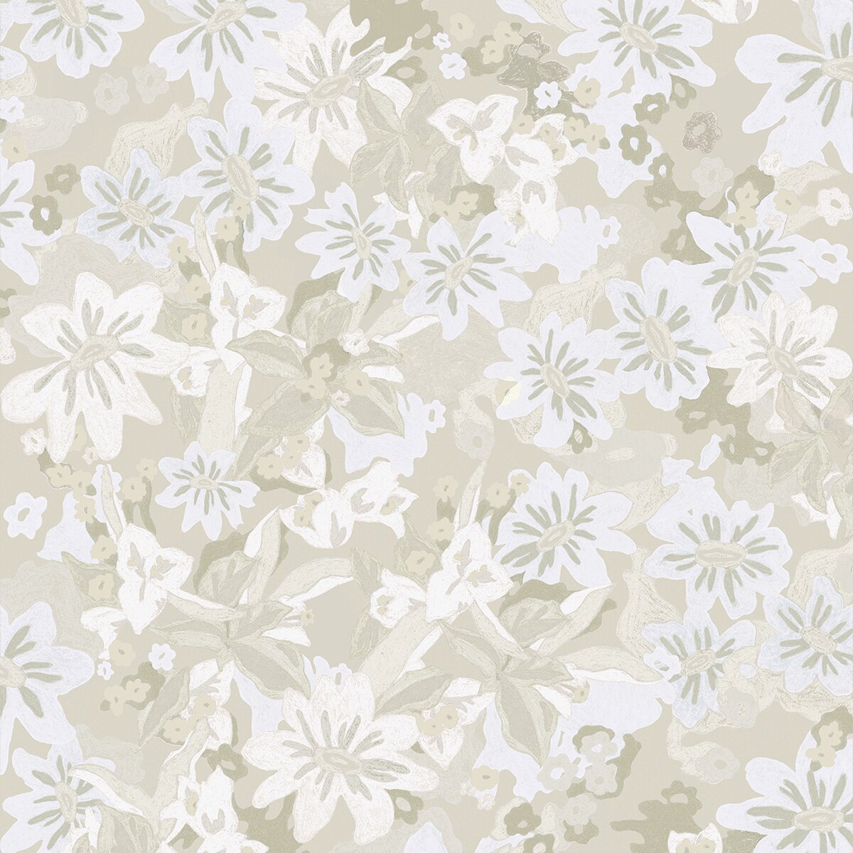 Imagen 0 de Papel pintado TNT Heura Ítera Tres Tintas Beige